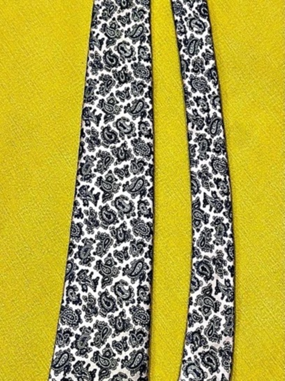 Giannelli Paisley Silk Tie in Pink & Blue Like New